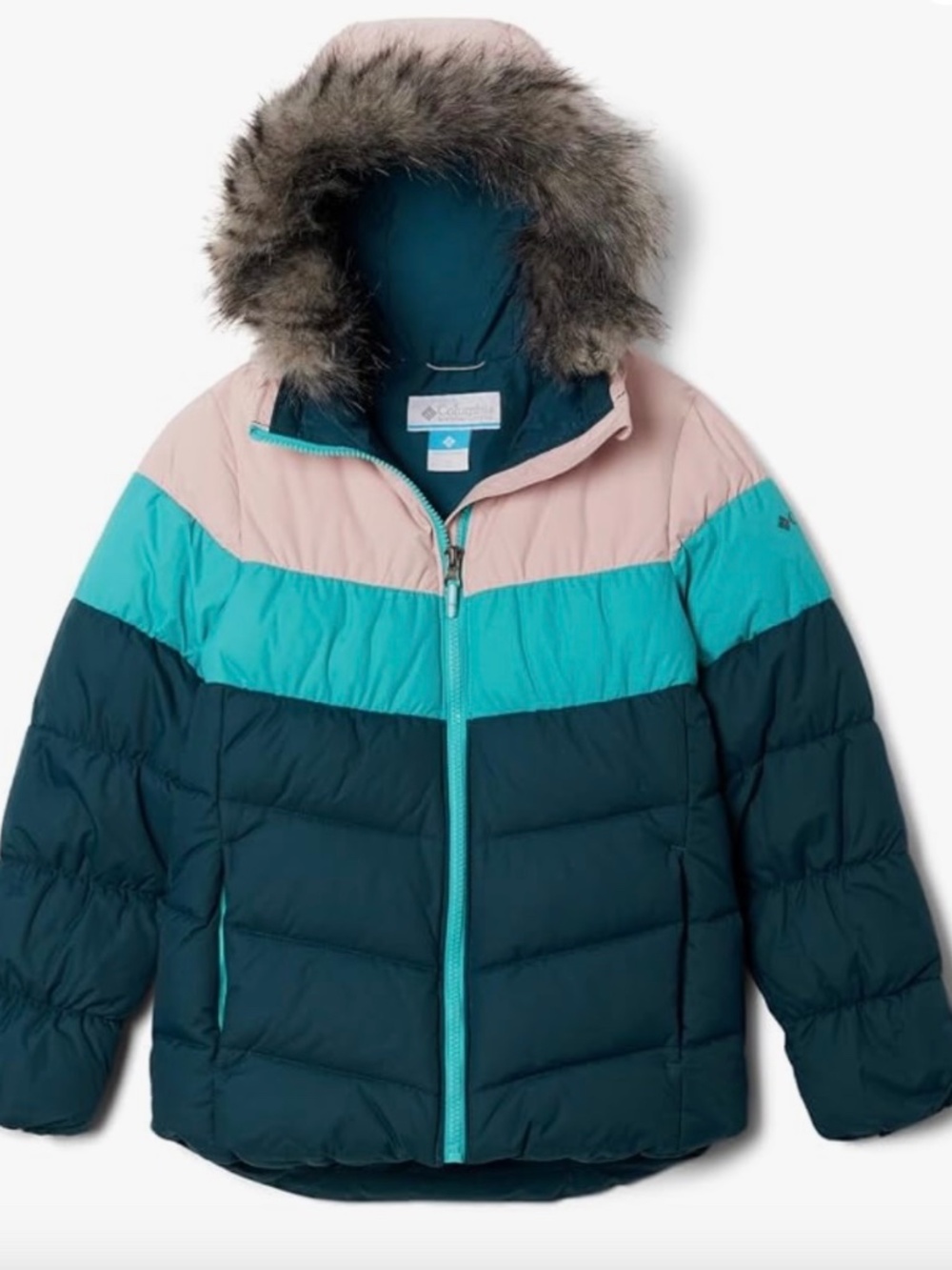 NEW Columbia Youth Girls Arctic Blast II Jacket LARGE